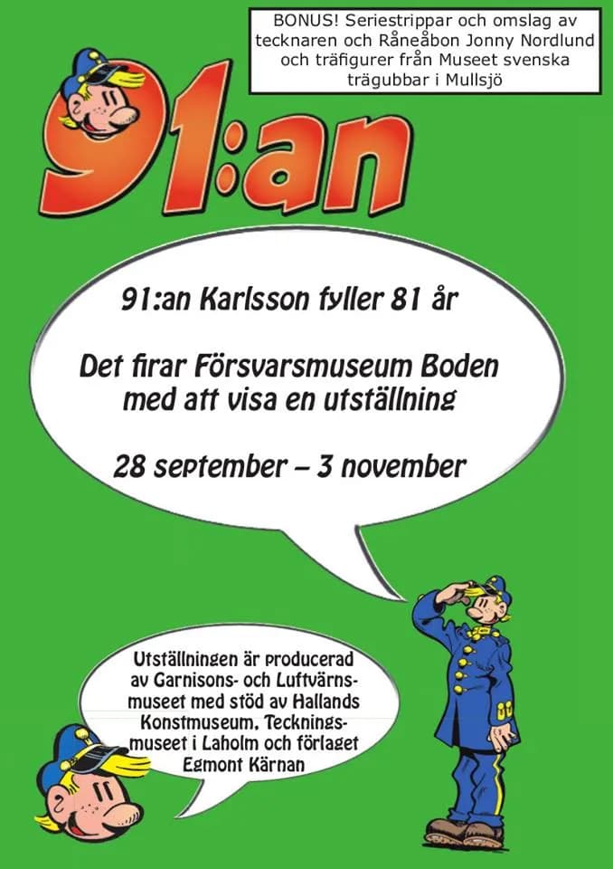 91:an Karlson firar 81 år